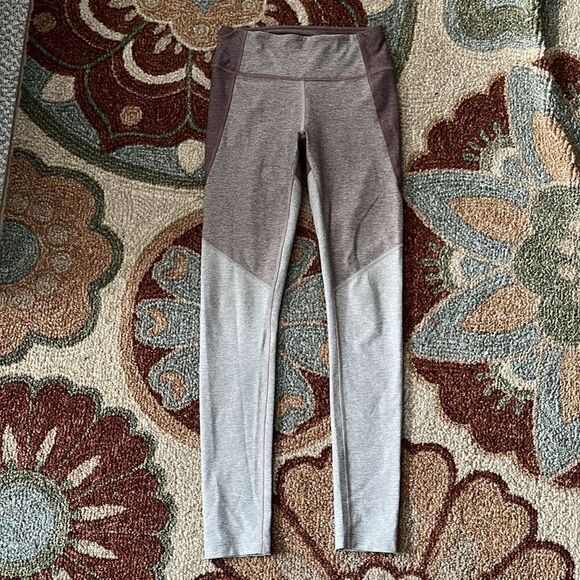 EUC OUTDOOR VOICES TRI TONE 7/8 LEGGINGS XS - Picture 4 of 6